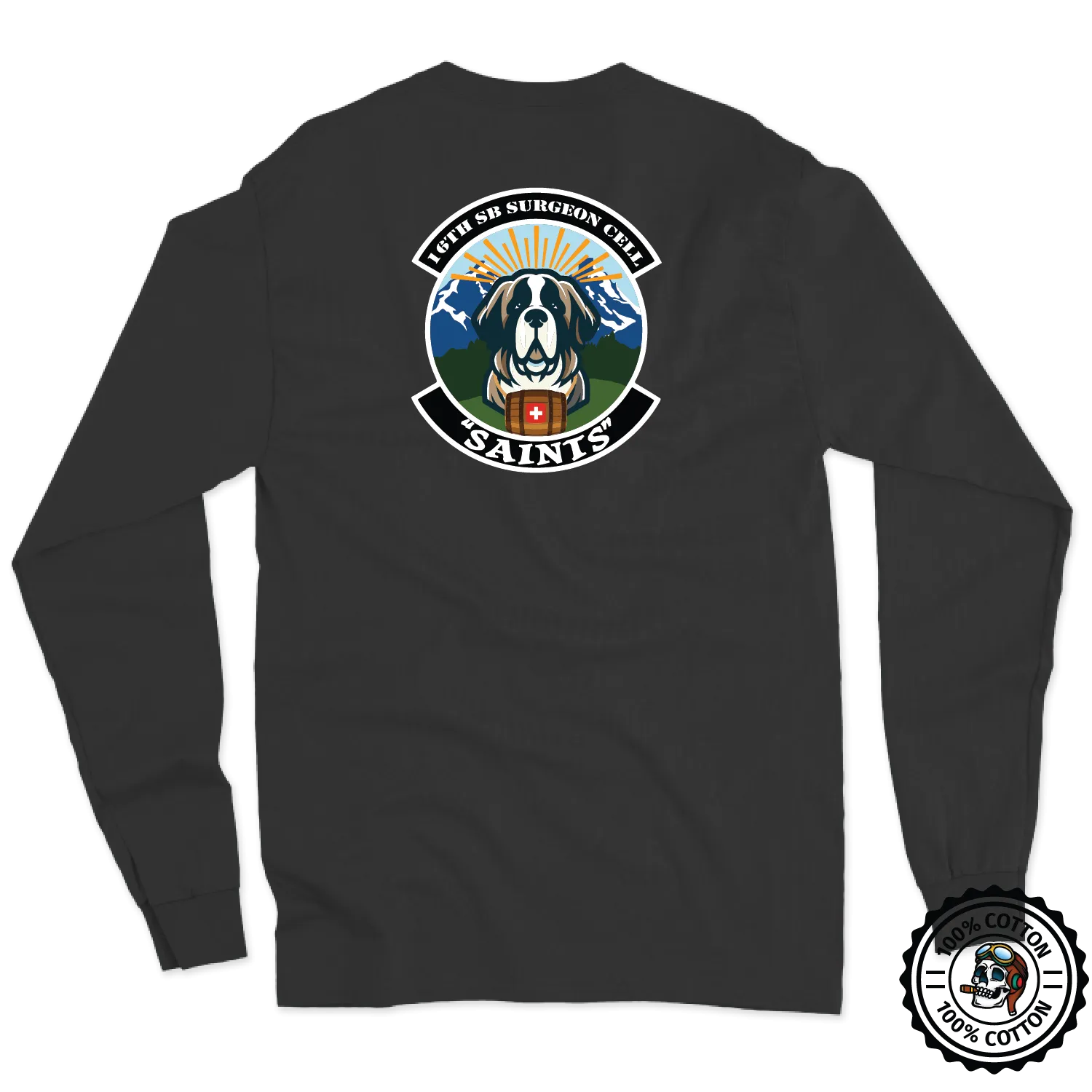 16th SB Surgeon Cell "Saints" Long Sleeve T-Shirt