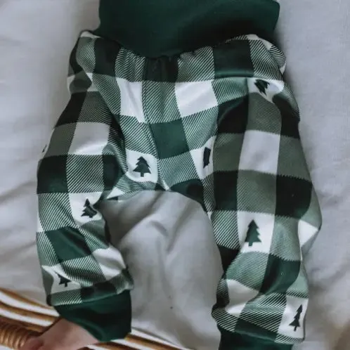 Baby Joggers : Green Plaid