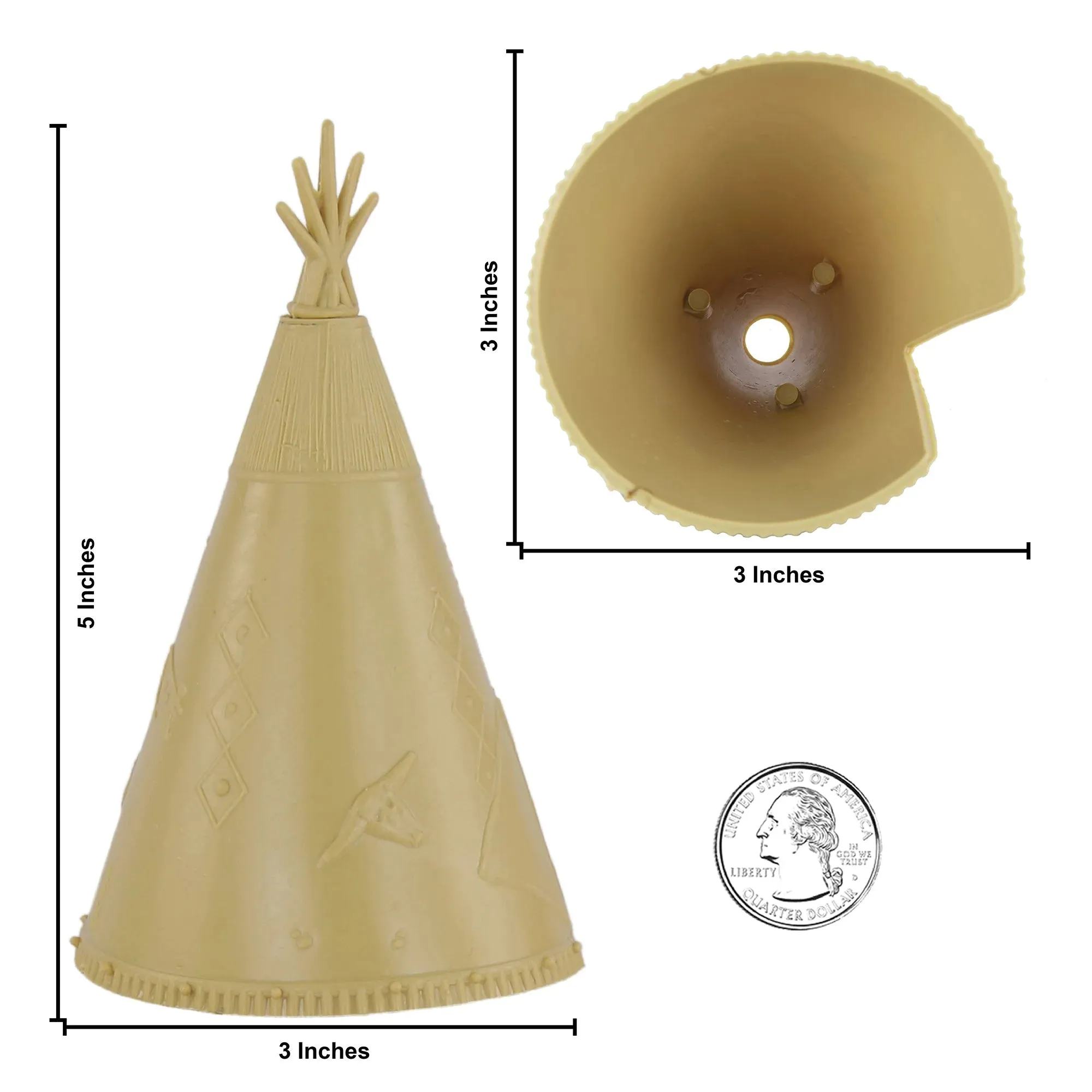 BMC Classic Plains Indians Teepees Tan