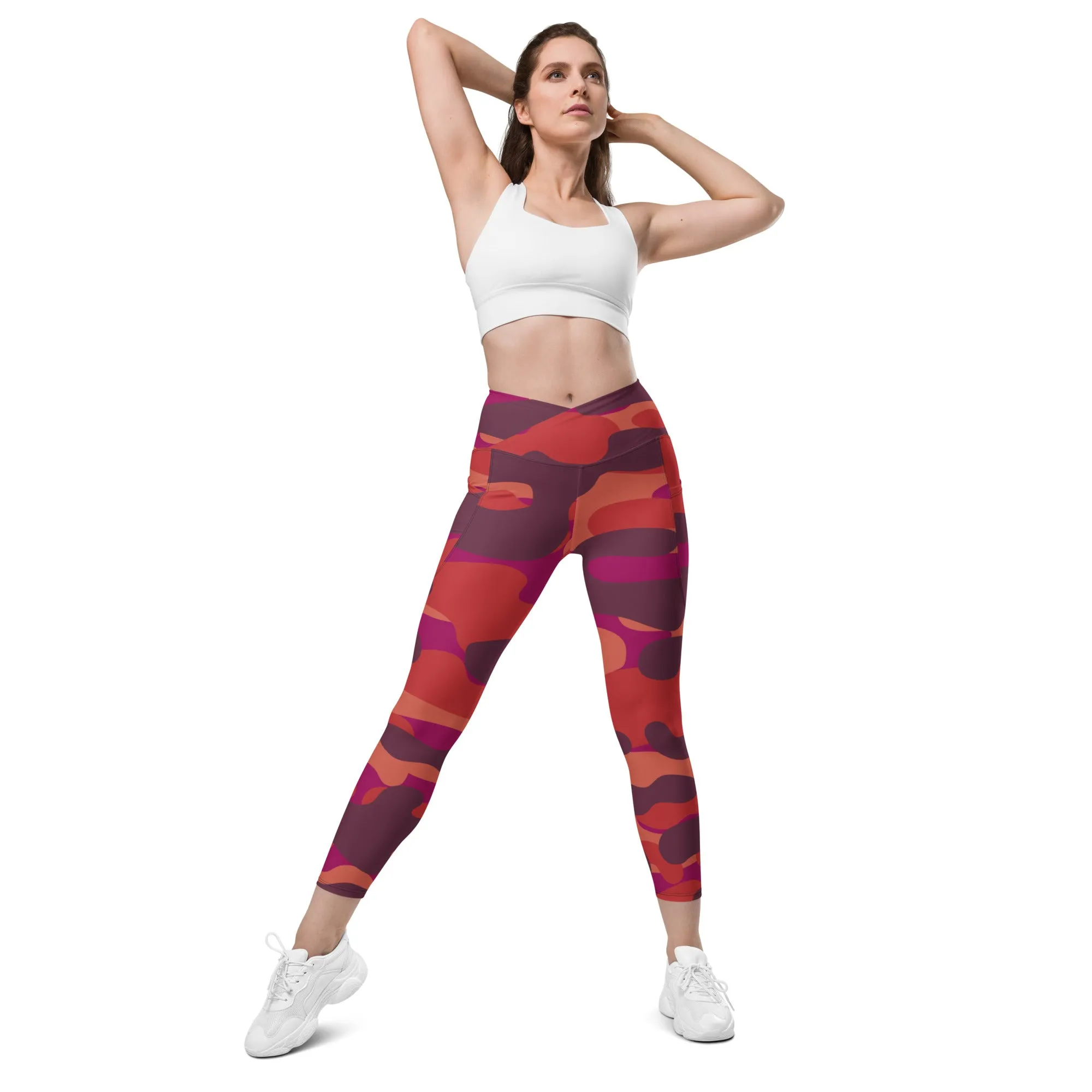 Camo leggings with pockets