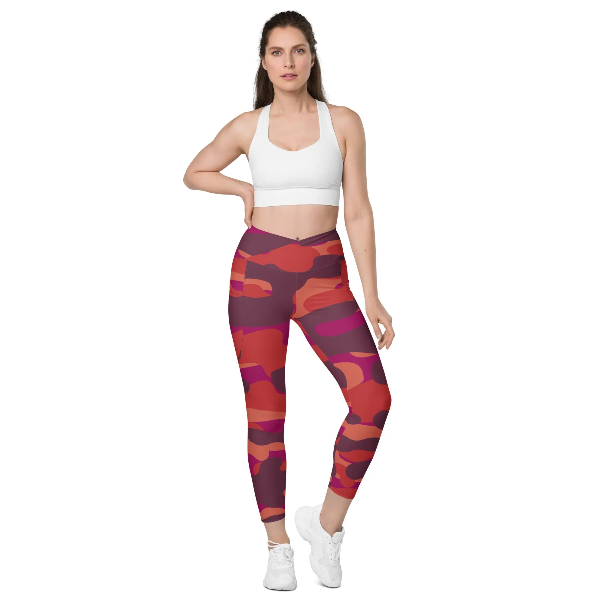 Camo leggings with pockets