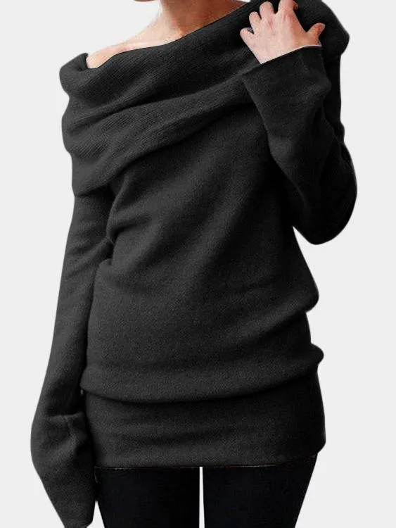 Custom One Shoulder Long Sleeve Top