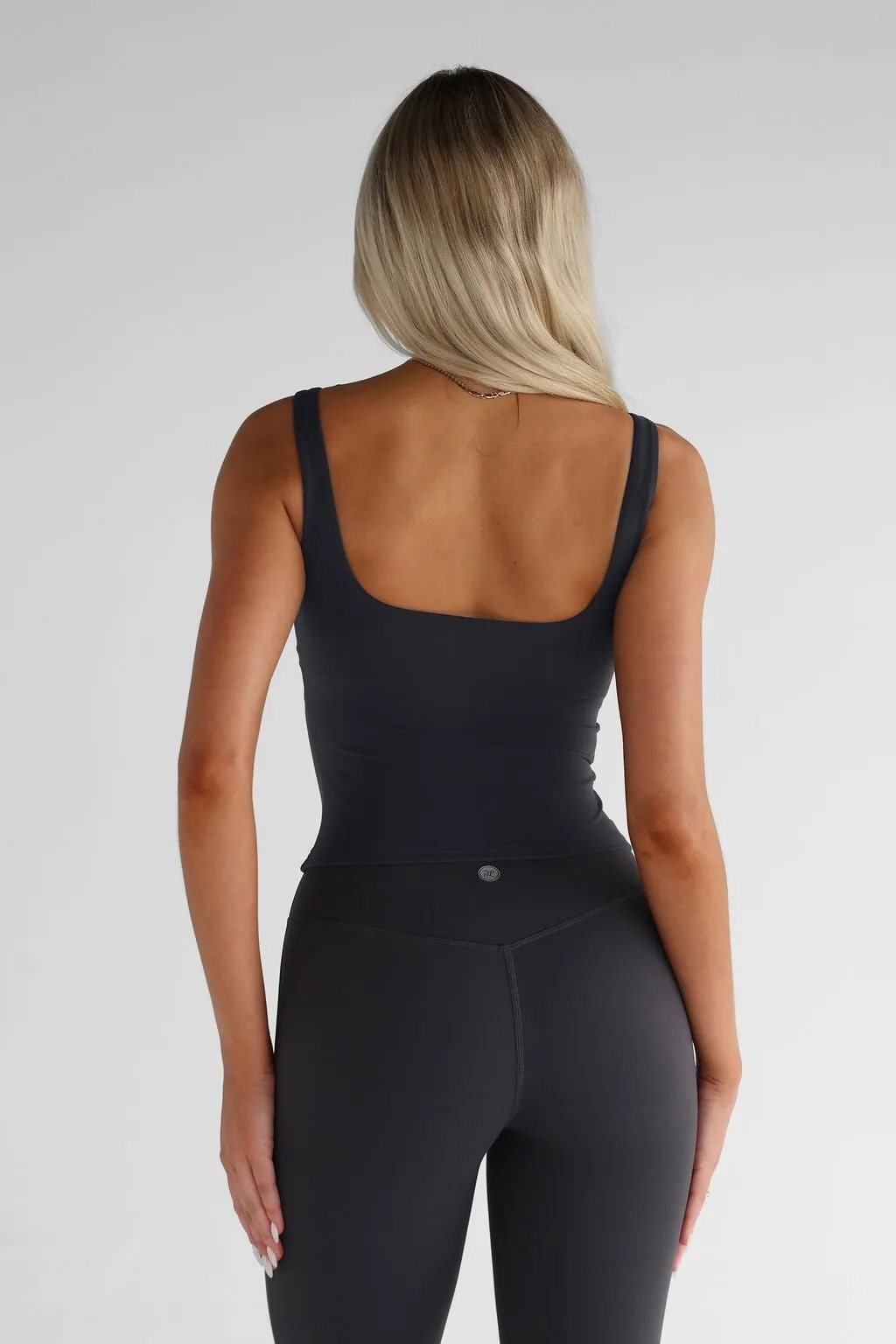 Leelo Active Classic Flare Leggings- Ash