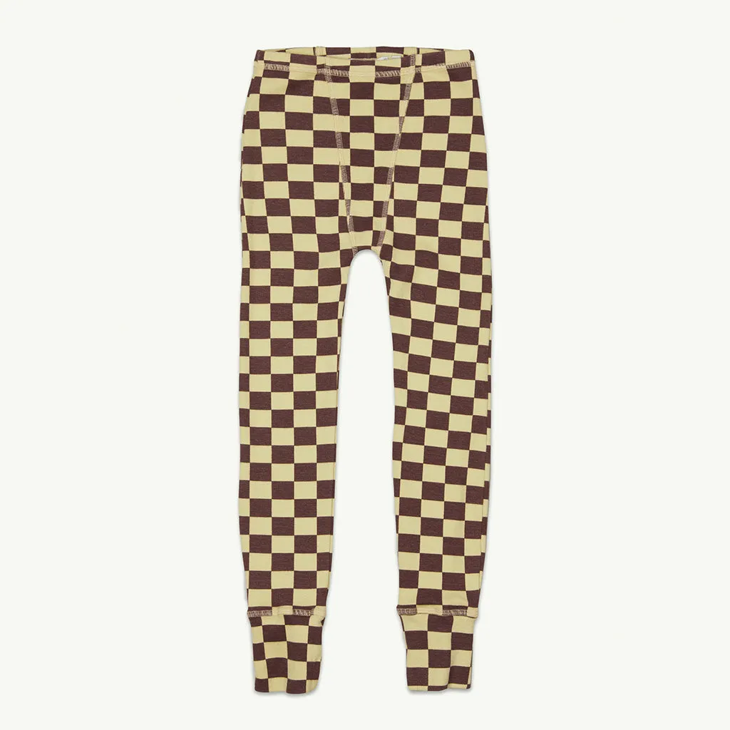 Legging Rib Lemongrass Check