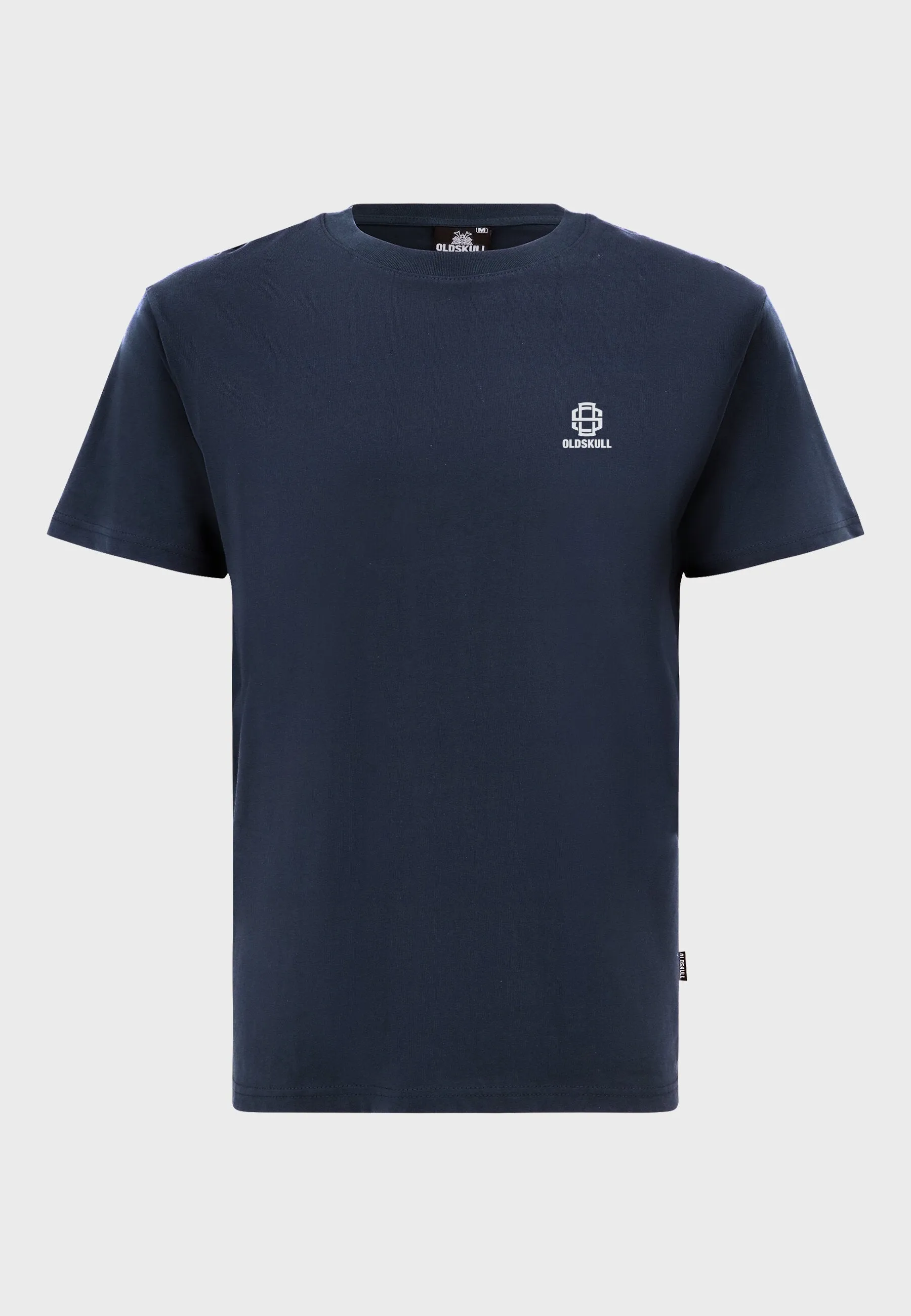 Oldskull Iconic Logo Tracksuit Jogger T-Shirt Navy Blue