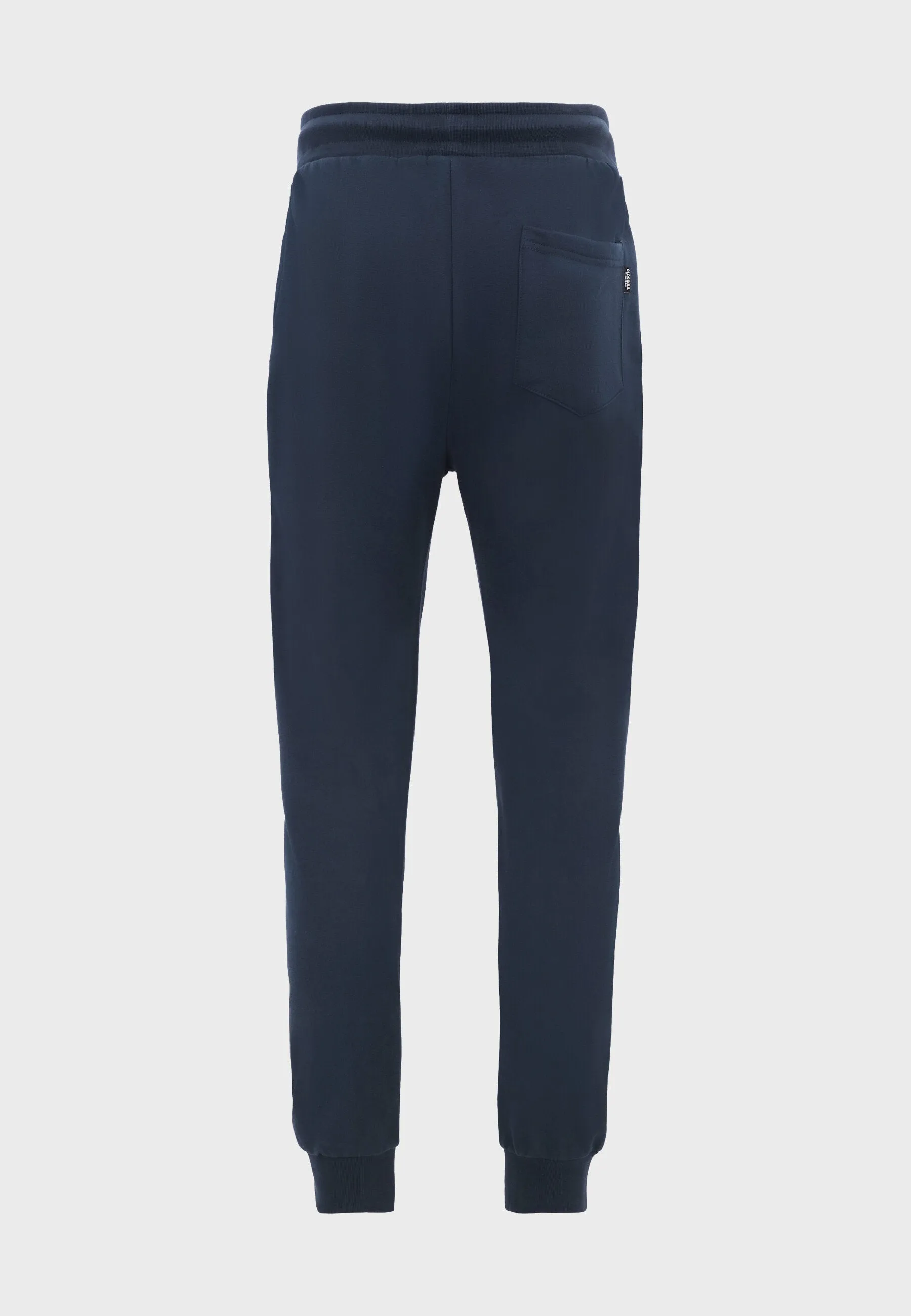 Oldskull Iconic Logo Tracksuit Jogger T-Shirt Navy Blue