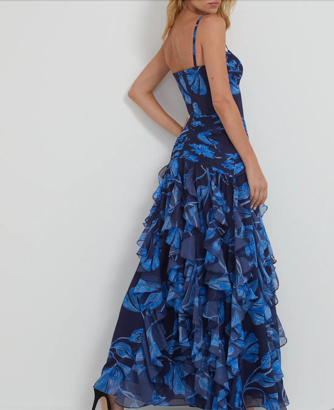 PatBo Nightflower Bustier Maxi Dress