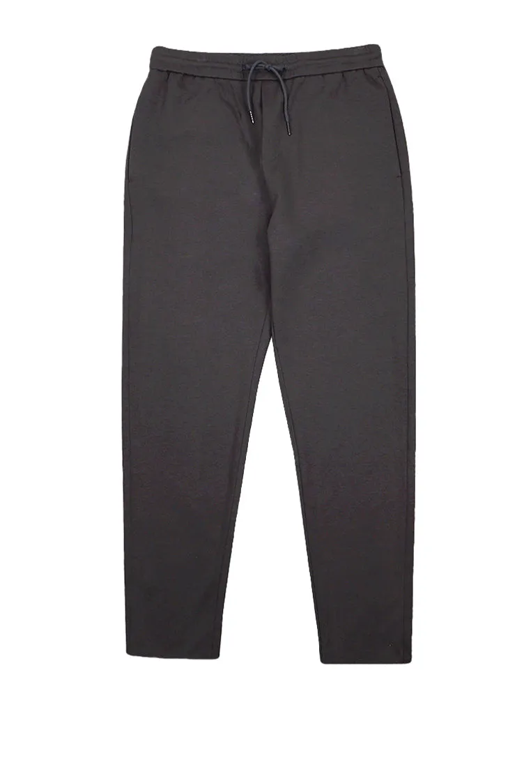 Private Stitch Straight Leg Jogger Slack Pant - Grey
