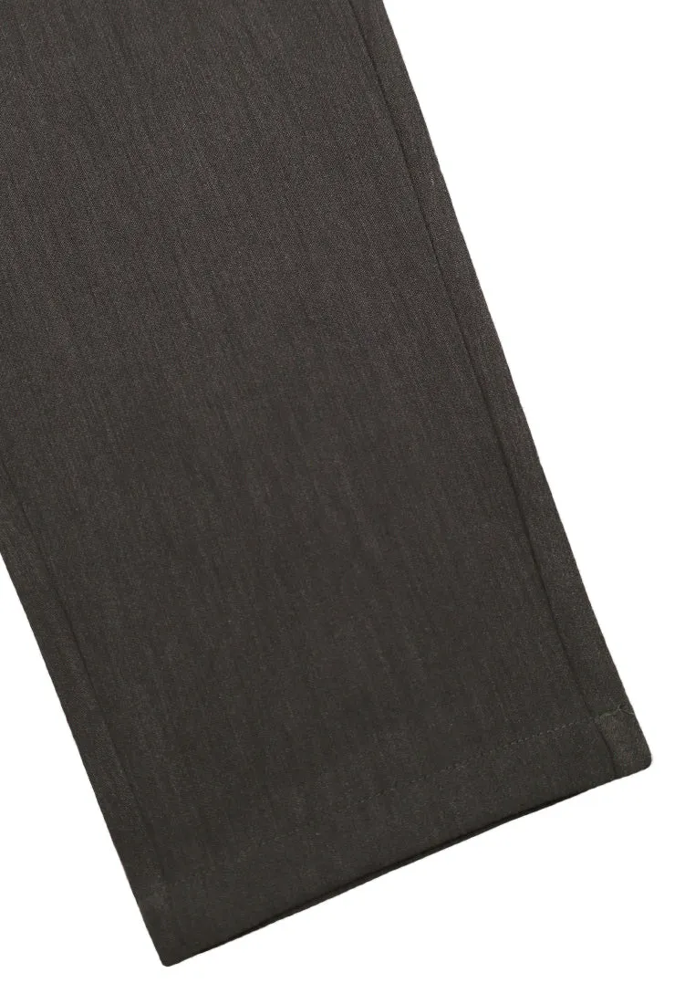 Private Stitch Straight Leg Jogger Slack Pant - Grey