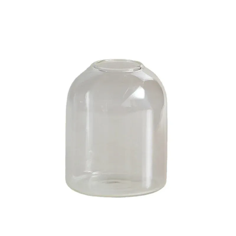 Two Tone Glass Candle Holder