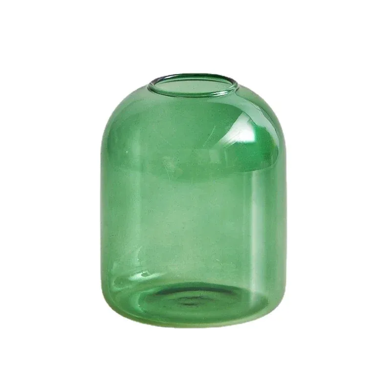 Two Tone Glass Candle Holder
